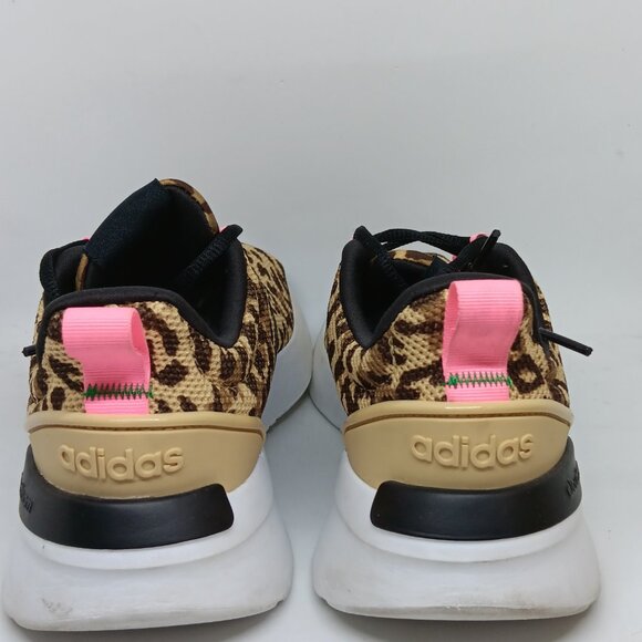 Adidas Child Leopard Racer TR21 Shoes US 7.0 FLOOR SAMPLE SNEAKERS - Picture 4 of 9